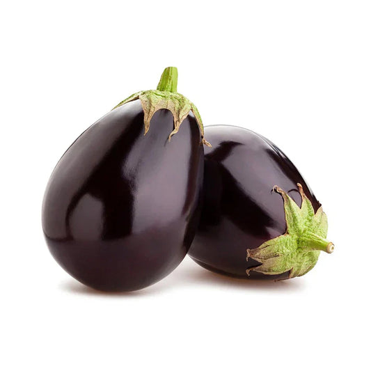 F1 Hybrid Round Brinjal (گول بینگن)